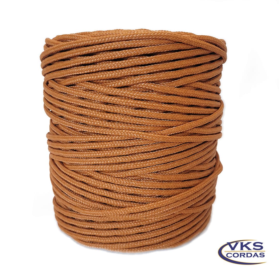 Corda Náutica Trançada Polipropileno 3mm Terra Cota - 290m - Image 3