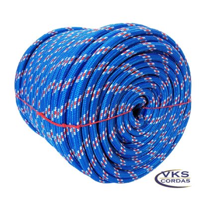 Corda Soft Polipropileno 14mm Azul Rajada Tradicional - 55m - Image 3