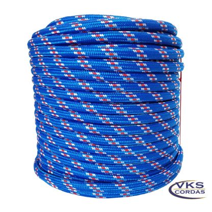 Corda Soft Polipropileno 14mm Azul Rajada Tradicional - 55m - Image 2