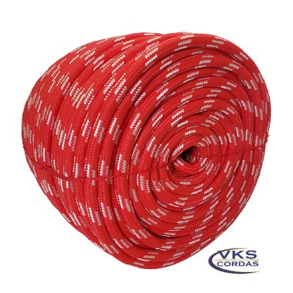 Corda Polipropileno Soft 14mm Vermelho Rajada Individual - 110m - Image 3