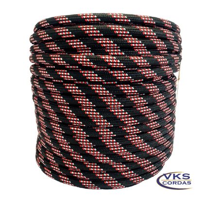 Corda Soft Polipropileno 12mm Preto Rajada Especial - 60m - Image 2