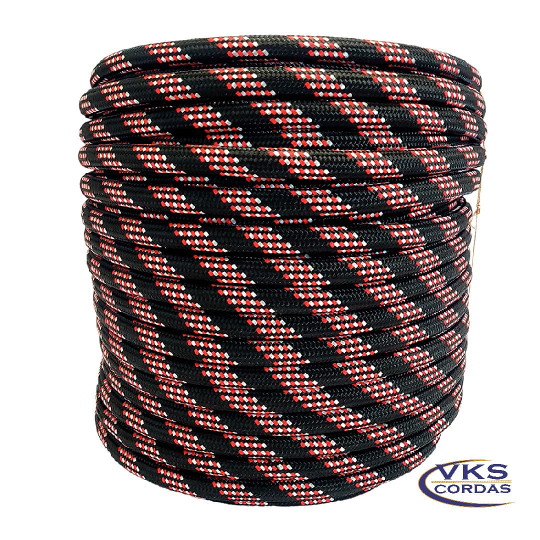 Corda de Polipropileno Soft 16mm Preto Rajada Especial - 50m - Image 2