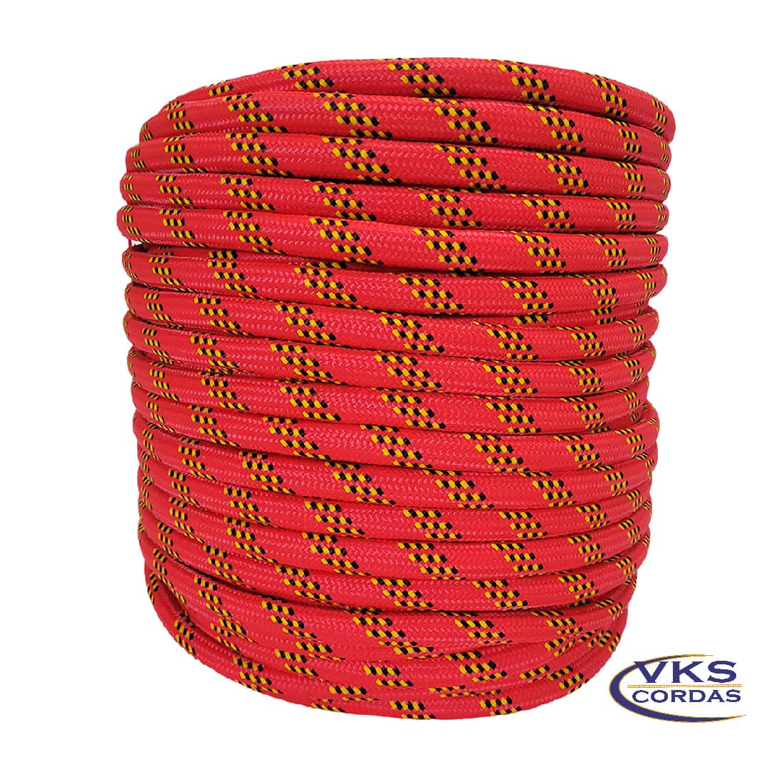 Corda Polipropileno Soft 16mm Vermelho Rajada Especial - 50m - Image 2