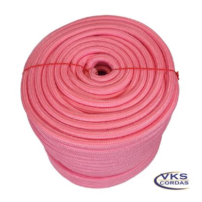 Corda Soft Polipropileno 16mm Rosa - 100m - Image 3