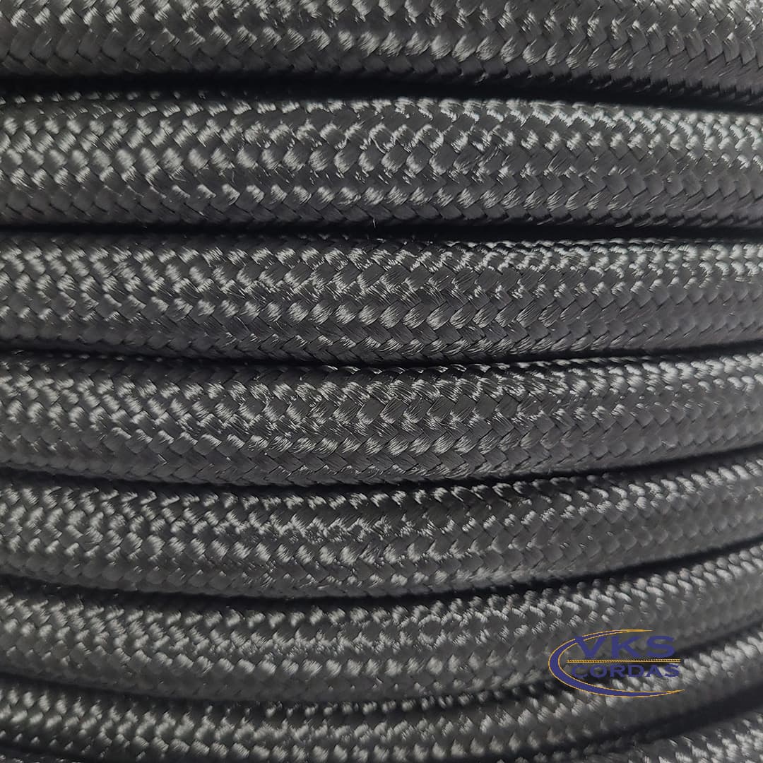 Corda Soft de Polipropileno Trançada 14mm Preto - 55m - Image 4