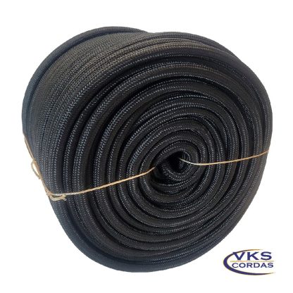 Corda Soft de Polipropileno Trançada 14mm Preto - 55m - Image 3