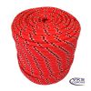 Corda Soft Polipropileno 12mm Vermelho Rajada Tradicional - 60m