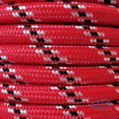 Corda Soft Polipropileno 12mm Vermelho Rajada Tradicional - 60m - Image 4