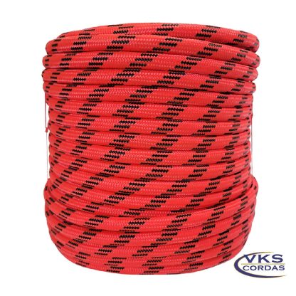 Corda Polipropileno Soft 16mm Vermelho Rajada Individual - 50m - Image 2