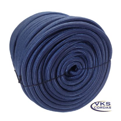 Corda Polipropileno Soft Trançada 14mm Azul Marinho - 110m - Image 3