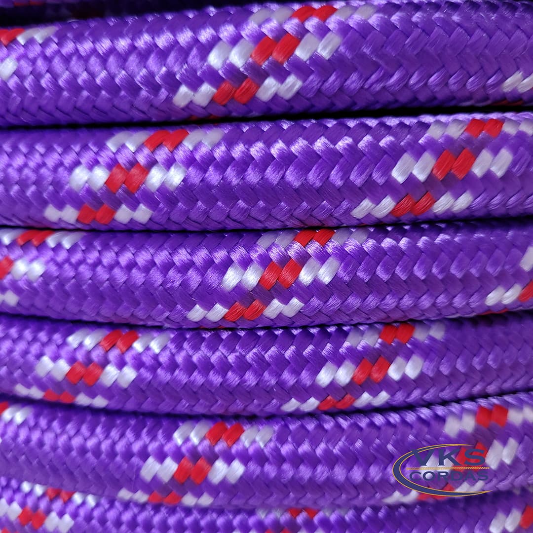 Corda Polipropileno Soft 14mm Lilás Rajada Tradicional - 110m - Image 4