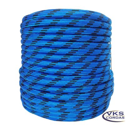 Corda Soft Polipropileno 14mm Azul Rajada Individual - 55m - Image 2