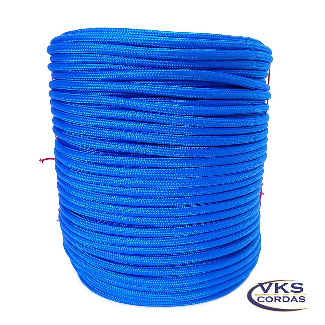 Corda de Polipropileno Soft 6mm Azul - 200m
