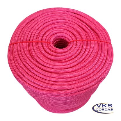 Corda Polipropileno Trançada Soft 10mm Pink - 200m - Image 3
