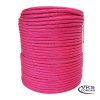 Corda Polipropileno Trançada Soft 10mm Pink - 200m