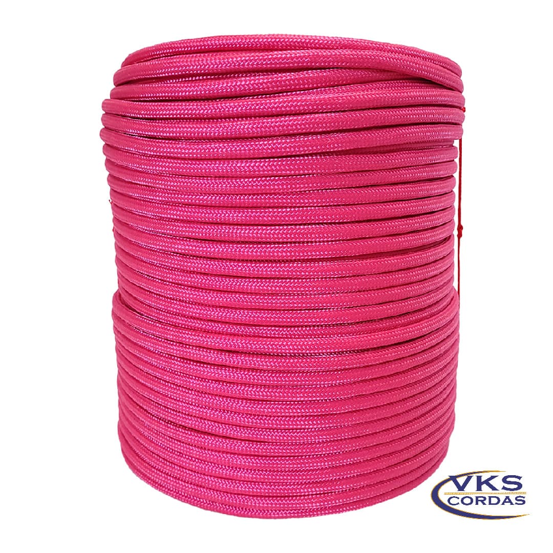 Corda de Polipropileno Soft 6mm Pink - 200m