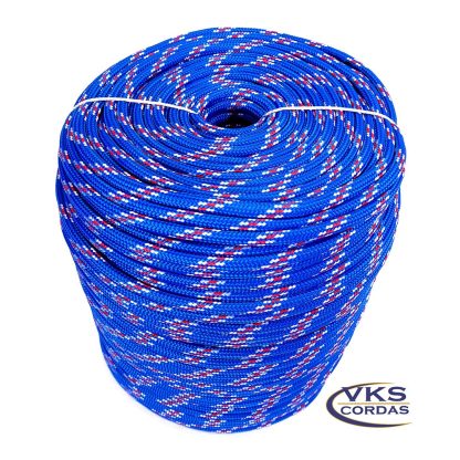 Corda Polipropileno Soft 10mm Azul Rajada Tradicional - 200m - Image 3