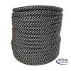 Corda Polipropileno Trançada Soft 14mm Preto Stone - 110m