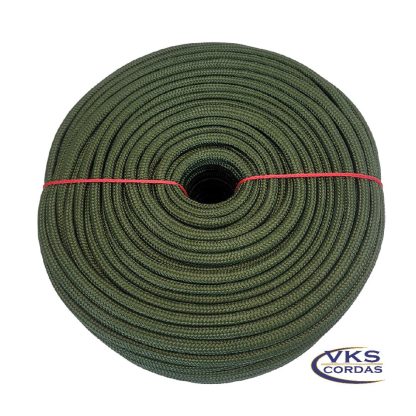 Corda de Polipropileno Soft 6mm Verde Militar - 200m - Image 3