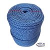 Corda Trançada Soft Polipropileno 6mm Azul Stone - 100m
