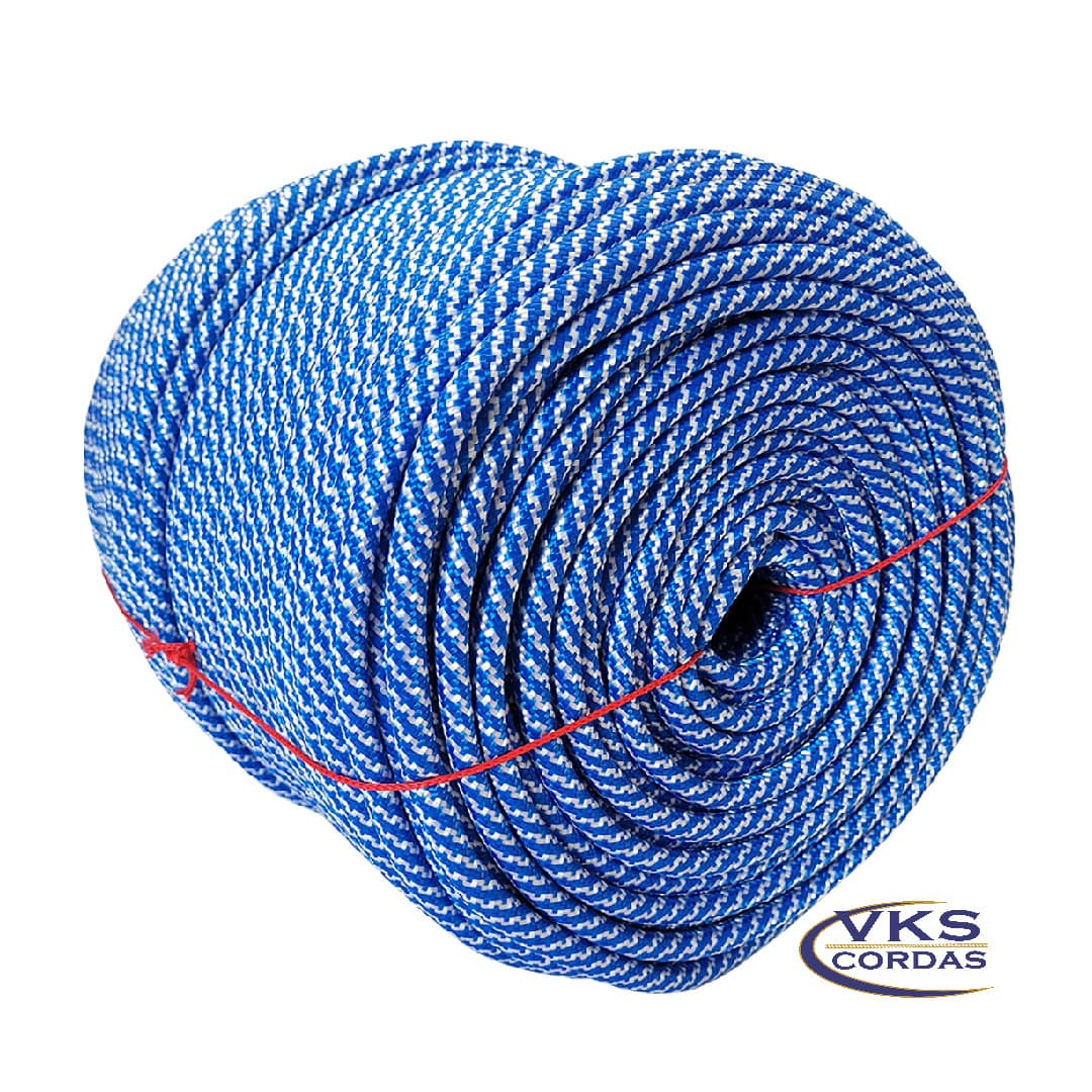 Corda Trançada Soft Redonda 8mm Azul Stone - 215m - Image 3