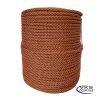 Corda Polipropileno Trançada Soft 10mm Laranja Stone - 200m