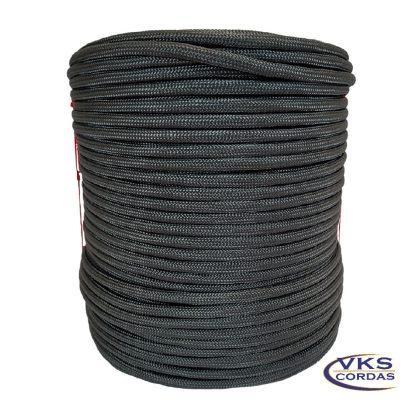 Corda Soft Polipropileno Trançada 10mm Preto - 100m - Image 2
