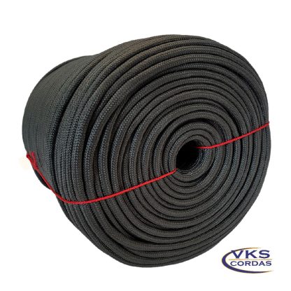 Corda Soft Trançada Polipropileno 8mm Preto - 100m - Image 3