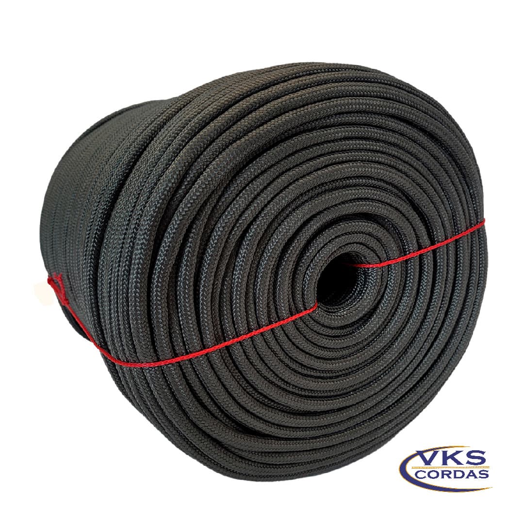 Corda de Polipropileno Soft 6mm Preto - 200m - Image 2