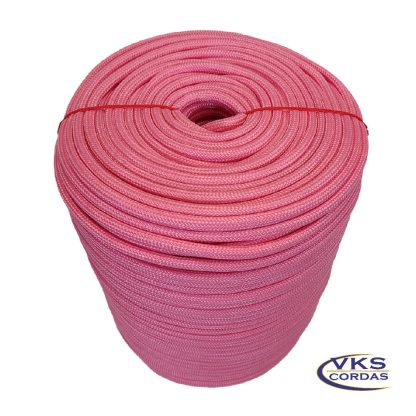 Corda Polipropileno Trançada Soft 10mm Rosa - 200m - Image 3