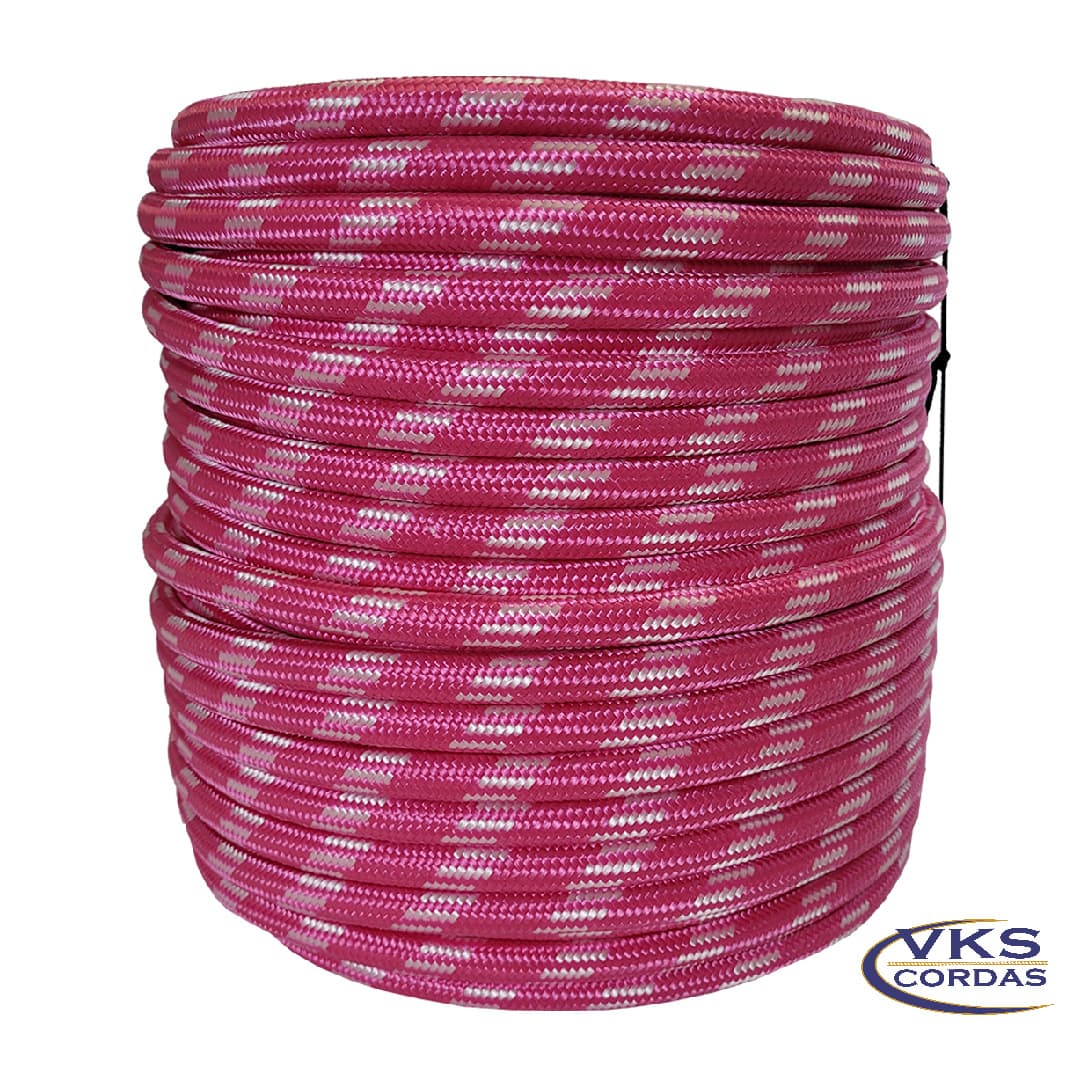 Corda Soft Polipropileno 12mm Pink Rajada Individual - 60m - Image 2