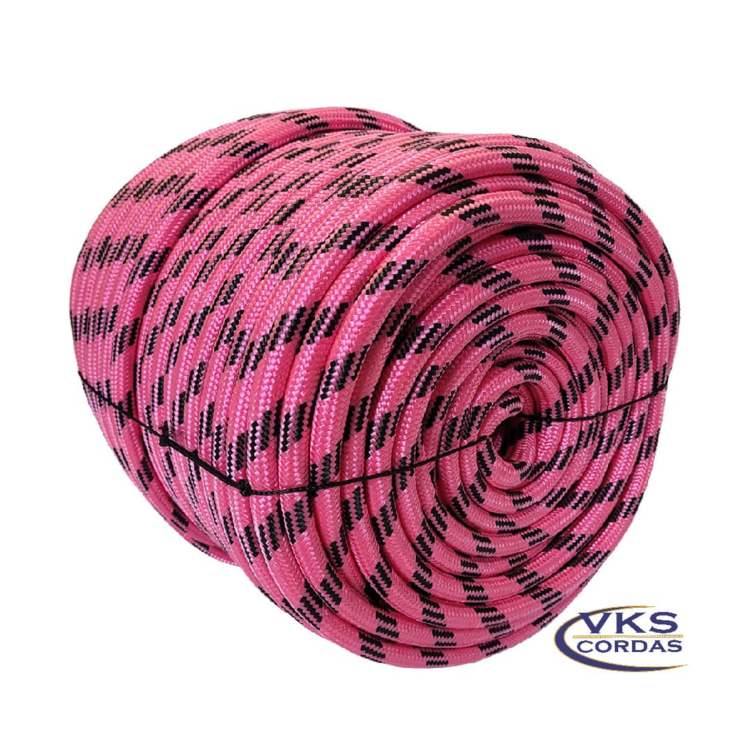 Corda Soft Polipropileno 16mm Pink Rajada Individual - 100m - Image 3