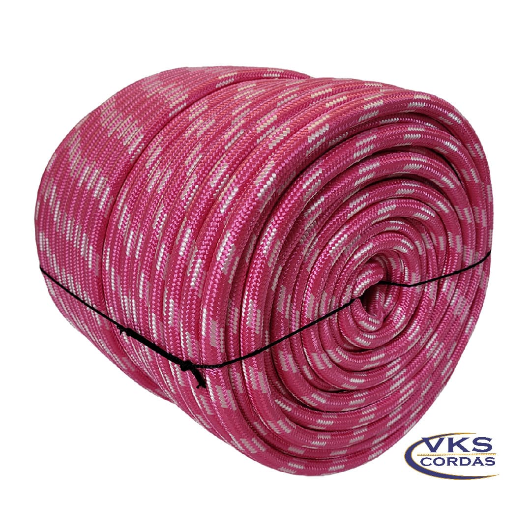Corda Soft Polipropileno 12mm Pink Rajada Individual - 60m - Image 3
