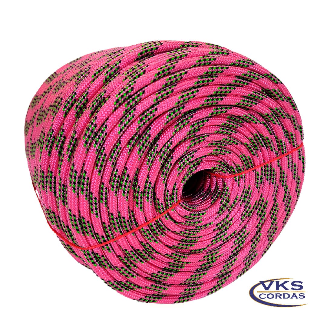 Corda Soft Polipropileno 8mm Pink Rajada Especial - 100m - Image 3