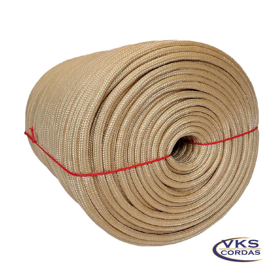 Corda Soft Trançada Polipropileno 8mm Bege - 100m - Image 3