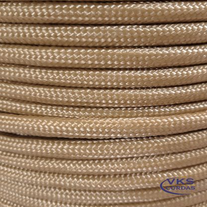 Corda Soft Trançada Polipropileno 8mm Bege - 100m - Image 4