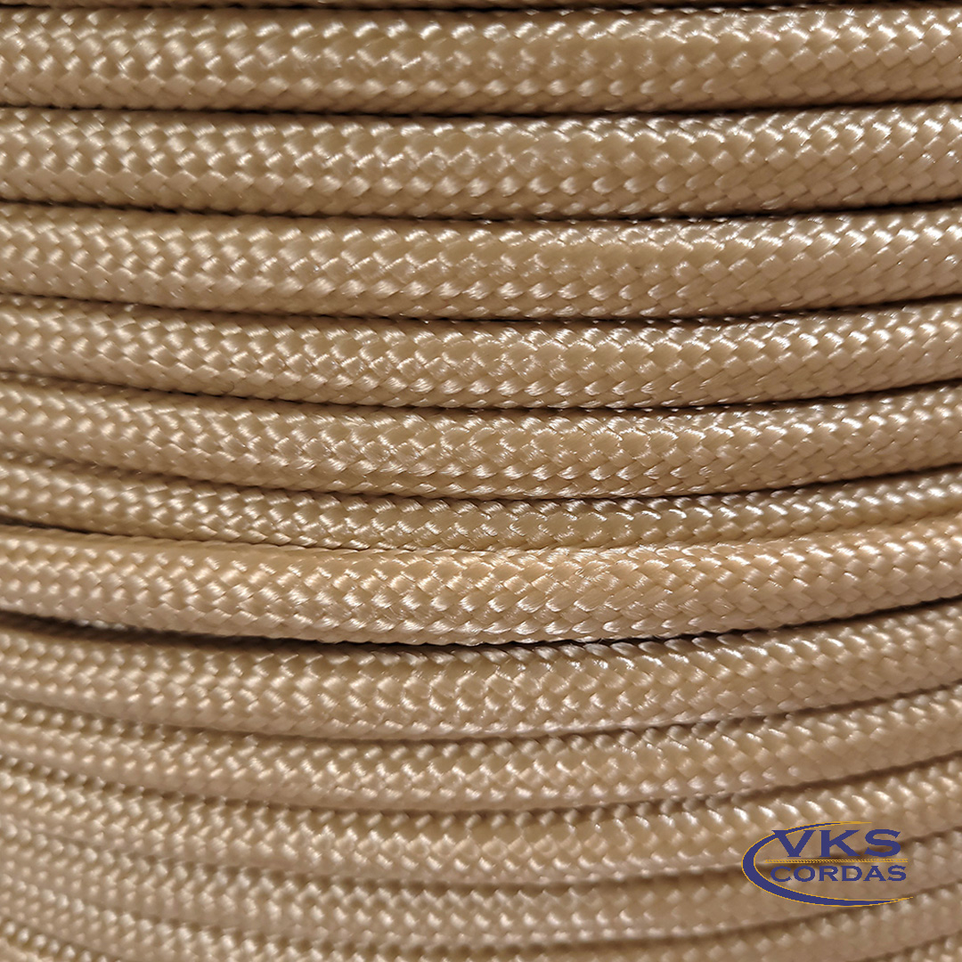 Corda Soft Trançada Polipropileno 8mm Bege - 100m - Image 4