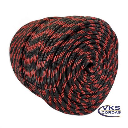 Corda Soft Polipropileno 10mm Preto Rajada Individual - 100m - Image 3