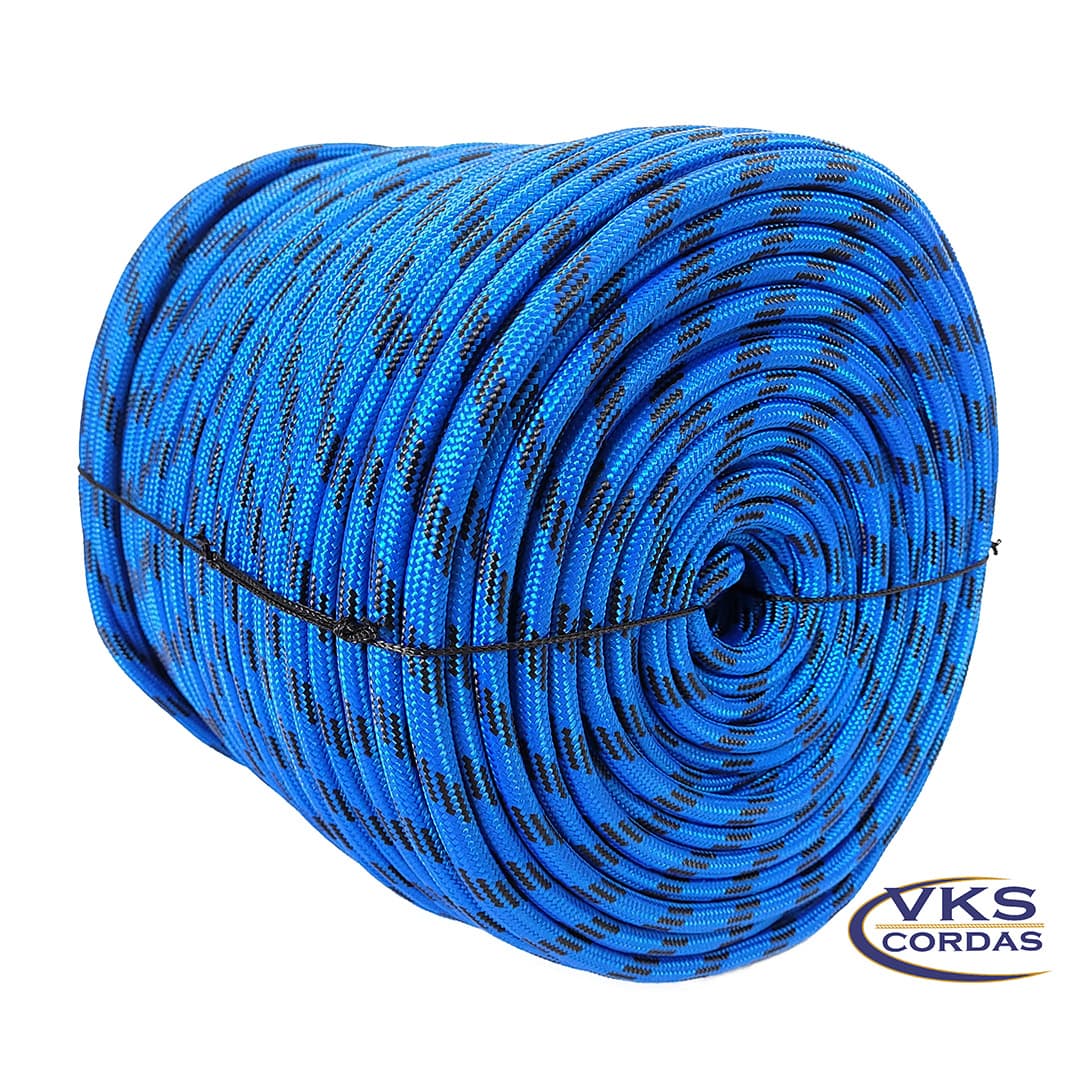 Corda de Polipropileno Soft 6mm Azul Rajada Individual - 200m - Image 3