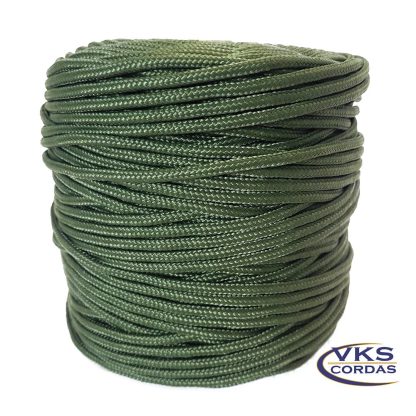 Corda Náutica Polipropileno 5mm Verde Militar - 175m - Image 3