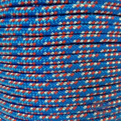 Corda Náutica Polipropileno 6mm Azul Rajada Especial - 150m - Image 4