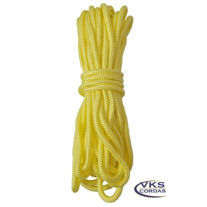 Corda de Polipropileno Náutica 3mm Amarelo Bebê - 100m