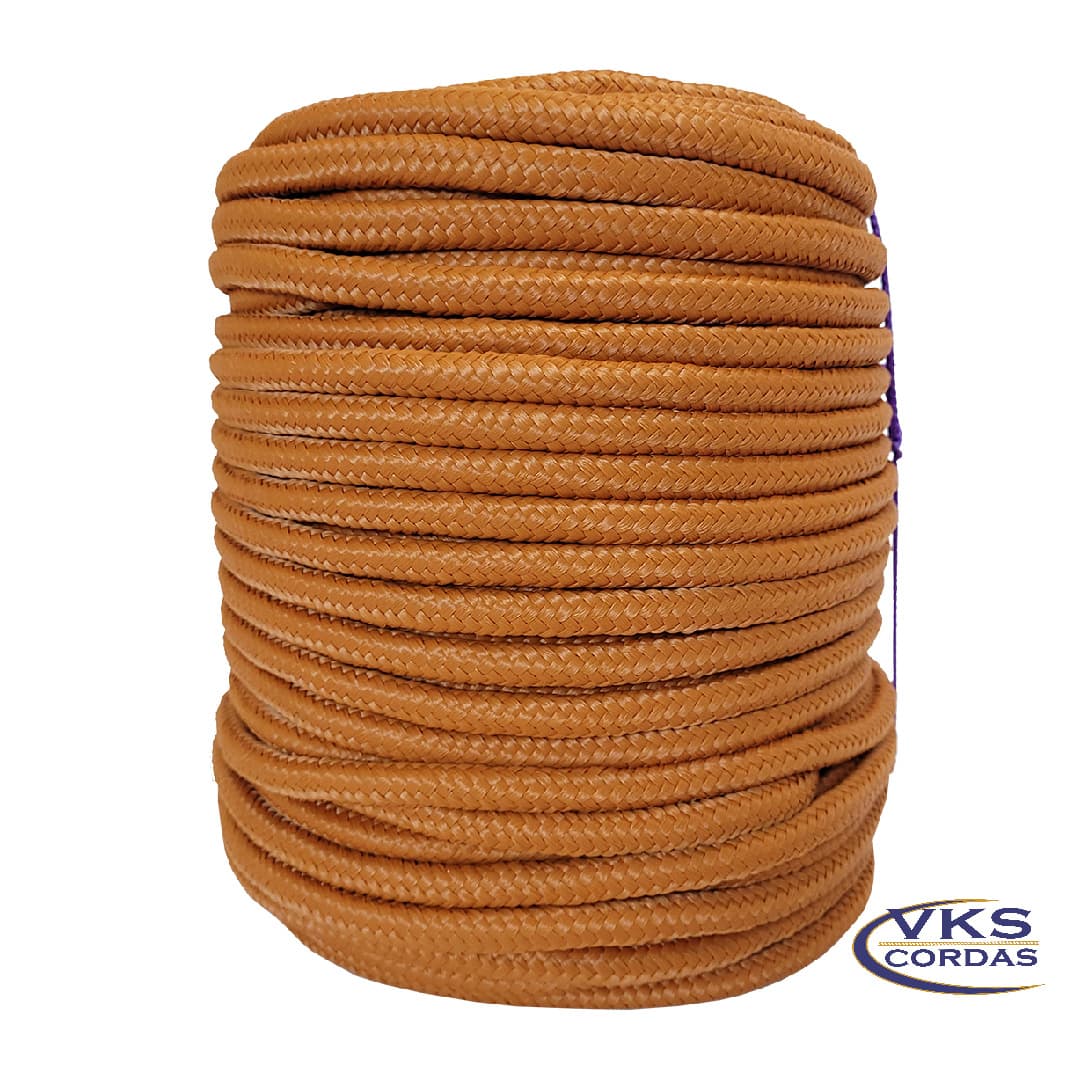 Corda Náutica Trançada Polipropileno 8mm Terra Cota - 100m - Image 2