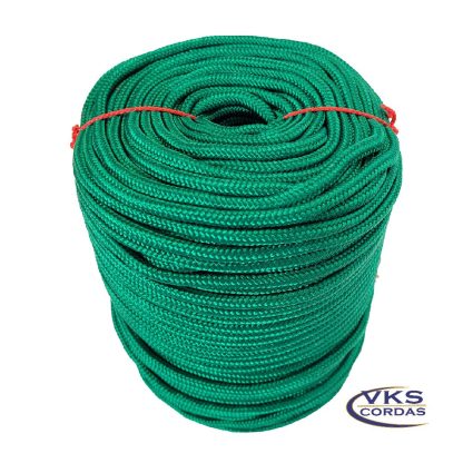 Corda Polipropileno Náutica 10mm Verde Cabaré - 75m