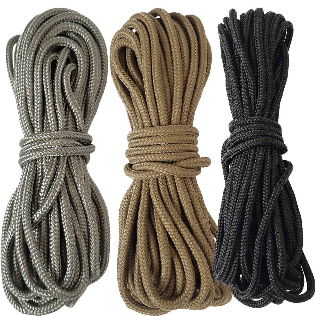 Kit Corda Náutica Trançada de Polipropileno 3 Cores