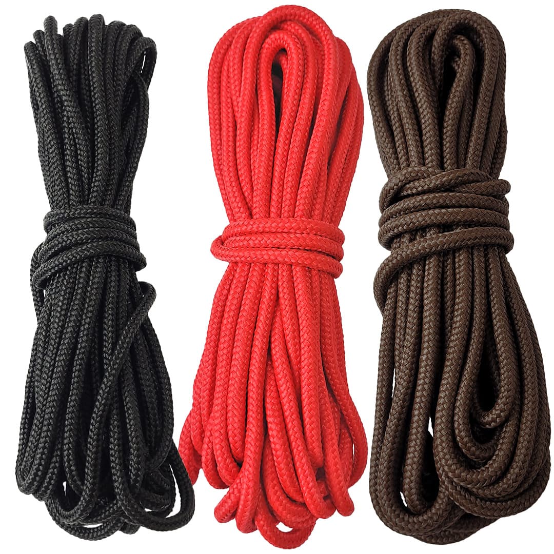 Kit Corda Náutica Trançada de Polipropileno 3 Cores