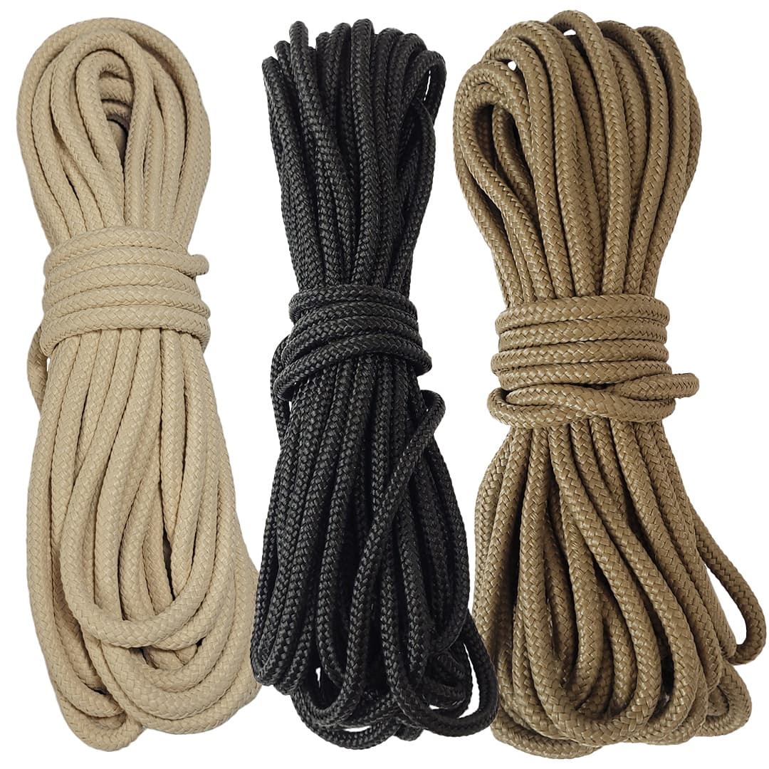 Kit Corda Náutica Trançada de Polipropileno 3 Cores