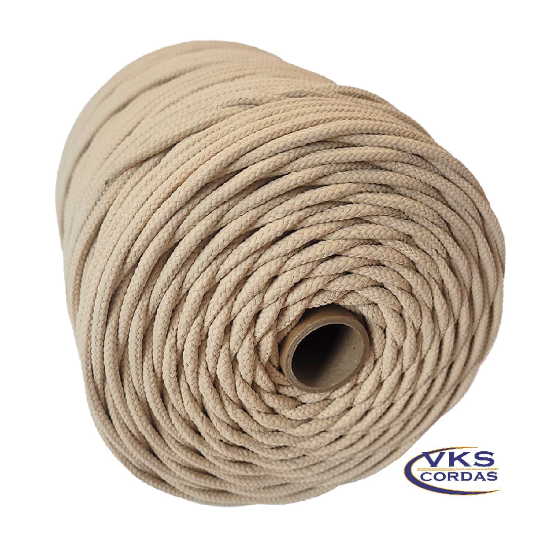 Corda Náutica Trançada Polipropileno 3mm Bege - 290m - Image 2