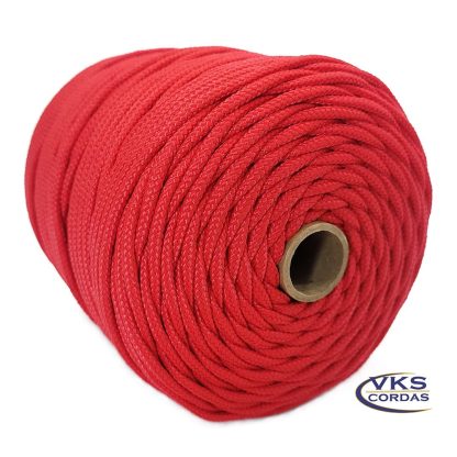 Corda Soft Polipropileno Trançada 4mm Vermelho - 180m - Image 2