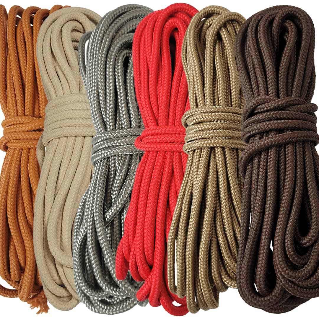 Kit Corda Náutica de Polipropileno Trançada 6 Cores